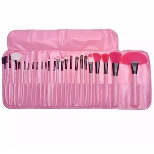 New 24pcs Make Up Brush With Pouch